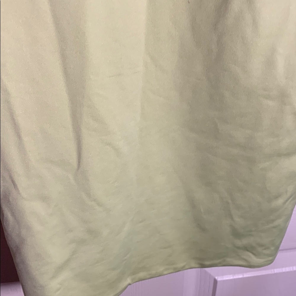 Lime Green Sleeveless Dress - Picture 8 of 8